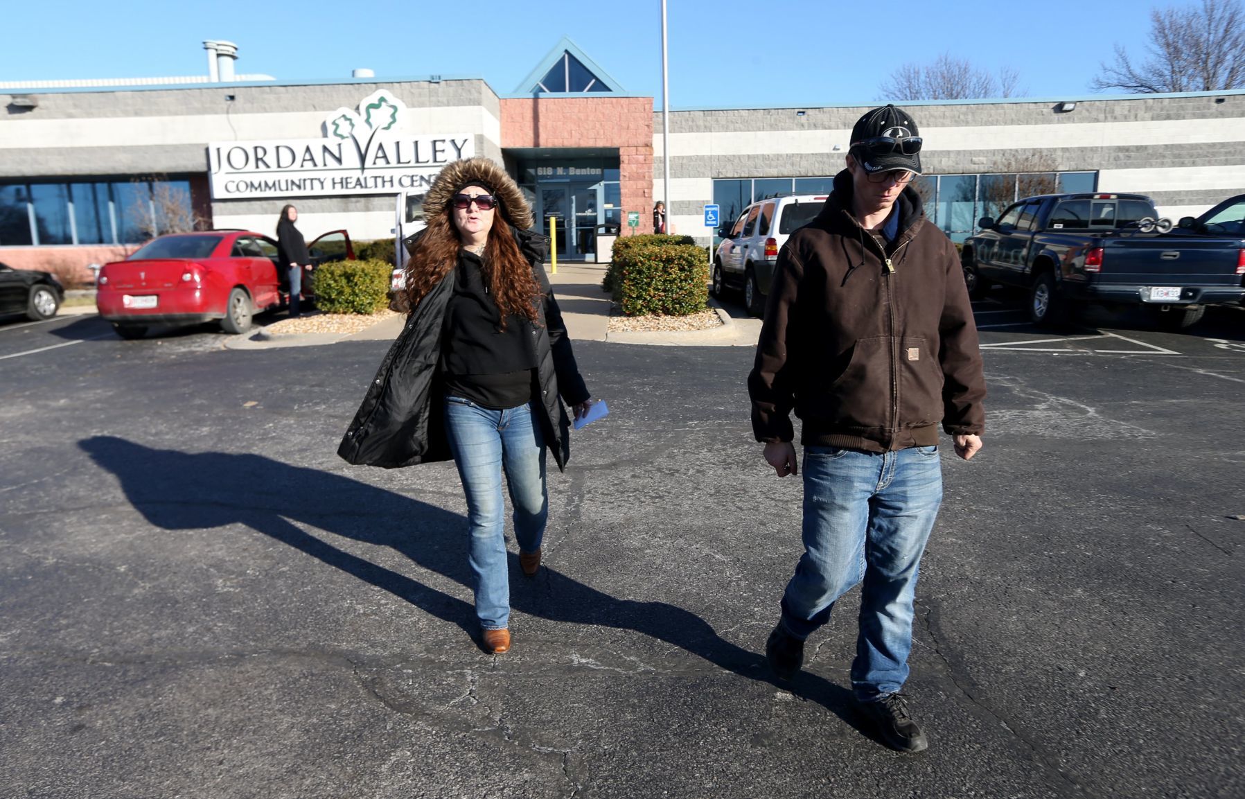 Walking to pick up the prescription